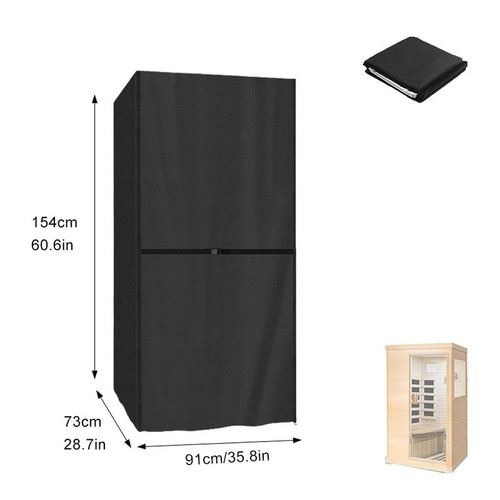 Reinforced seam sauna cover - seam,