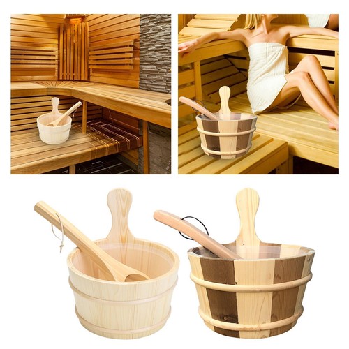Sauna barrel and ladle - sauna,