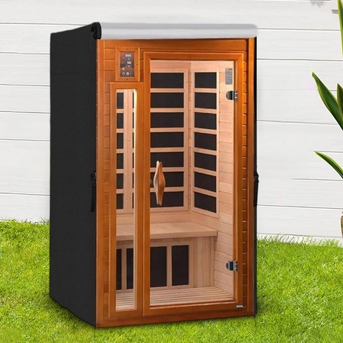 Outdoor sauna cover with - cover,