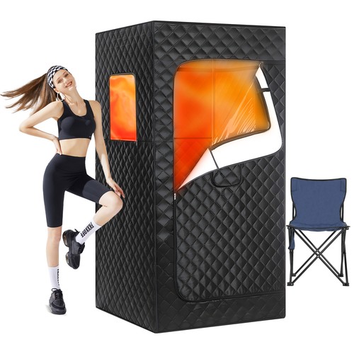 Space saving home sauna with - home,