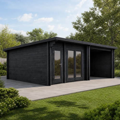 Gfx spa log sauna - spa,